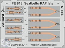 Seatbelts RAF late STEEL - 1/48 