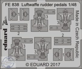 Luftwaffe rudder pedals - 1/48