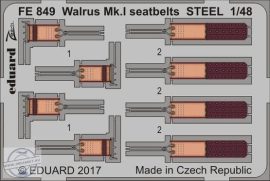 Walrus Mk.I seatbelts STEEL - 1/48