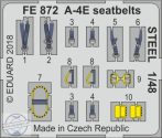A-4E  seatbelts STEEL - 1/48