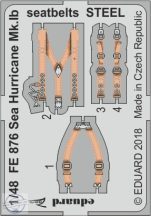 Sea Hurricane Mk.Ib seatbelts STEEL - 1/48