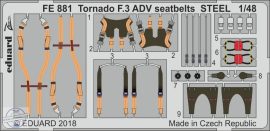 Tornado F.3 ADV seatbelts STEEL - 1/48