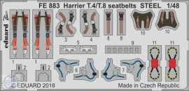 Harrier T.4/T.8 seatbelts STEEL - 1/48