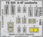 A-4F seatbelts STEEL  - 1/48 - Hobby Boss