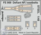 Defiant NF. I seatbelts STEEL - 1/48 - Airfix