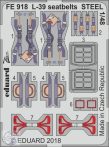 L-39 seatbelts STEEL - 1/48 - Eduard, Special Hobby