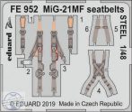 MiG-21MF seatbelts STEEL - 1/48 - Eduard