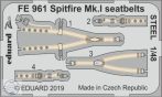 Spitfire Mk. I seatbelts STEEL - 1/48
