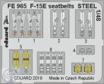 F-15E seatbelts STEEL - 1/48 -  Great Wall Hobby
