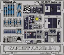 Gannet AS. Mk.1/4 interior - 1/72 - Trumpeter