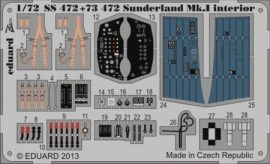 Sunderland Mk. I interior S. A. - 1/72 -  Italeri