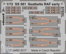 Seatbelts RAF early STEEL - 1/72