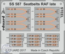 Seatbelts RAF late STEEL - 1/72