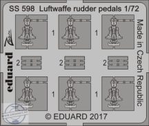 Luftwaffe rudder pedals - 1/72