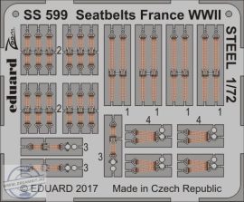 Seatbelts France WWII STEEL - 1/72