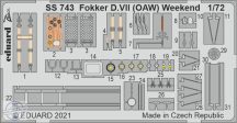 Fokker D.VII (OAW) Weekend - 1/72 - Eduard