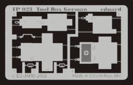 Tool Box German - 1/35 - Német szerszámosdobozok