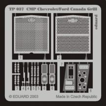 CMP Chevrolet/Ford Canada Grill - 1/35 - Italeri