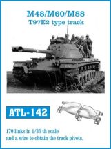 M48/M60/M88 T97E2 type track  (ATL142)