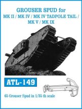   GROUSER SPUD for MK II/MK IV/ MK IV TADPOLE TAIL/MK V/MK IX  (ATL149)