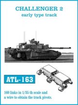 CHALLENGER 2 early type track  (ATL163)