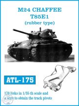 M24 CHAFFEE   T85E1  (rubber type) (ATL175)