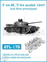 T 44-M, T-54 model 1947 and first prototypes (ATL176)