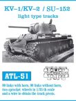 KV-1 / KV-2 / SU-152 light type tracks  (ATL51) - 1/35