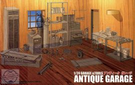 Antique Garage and Tools - 1/24 - A berendezést nem tartalmazza.