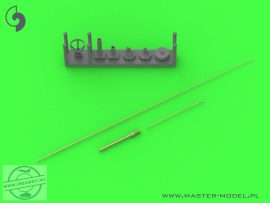 British antennas for Wireless Set No.19 - used on AFV between 1940 and 1950's - 1/35