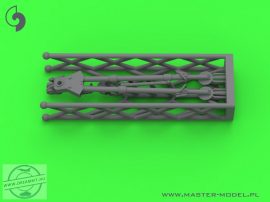Folded M3 tripod for Browning M2HB .50 cal machine gun (1pc) - 1/35