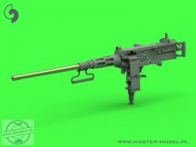   Browning M2HB .50 cal (12,7mm) - on tank mount - early WWII version (D69820 cradle with small 50 round ammo can D68375) - 1/35