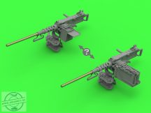   Browning M2HB .50 cal (12,7mm) - for M49 Ring Mount (D40721 carriage / D40733 cradle / D40731 fixed ammo can or D90078 tray) - 1/35 - 1 db