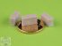 M1 ammunition cans for Browning M1919 (6 pcs) - CLOSED - 1/35