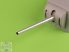 Italian 47mm L/32 gun barrel (Cannone da 47/32) - used on M13/40 and M14/41 tanks - 1/35