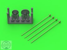   Width indicators for German vehicles (used on Sd.Kfz. 221, 222, 223, 231, 232, 233, 234, 247, 250, 251, 263) - set of 4pcs - 1/35