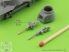 Japanese Type 95 Ha-Go light tank - 37mm Type 94 gun barrels with resin mount (for IBG kit) - 1/72