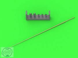 German WWII folding 2 m rod antenna (for early PzKpfw II-IV) (1pc) - 1/72