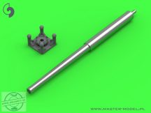   Italian 90mm L/53 gun barrel (Cannone da 90/53) - with covering sleeve - used on LATE Semovente M41M - 1/72