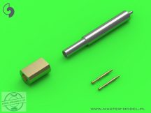   British QF 95mm howitzer gun barrel + Besa MG tips - for Centaur Mk.IV, Cromwell Mk.VI/VIII, Churchill Mk.V/VIII - 1/72