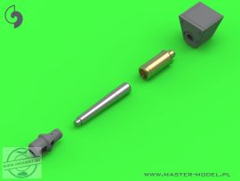 Sturmhaubitze 42 - 10,5 cm StuH 42 L/28 gun barrel with resin muzzle brake and mantlet - 1/72