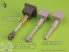 Sturmhaubitze 42 - 10,5 cm StuH 42 L/28 gun barrel with resin mantlet (version with straight barrel WITHOUT muzzle brake) - 1/72