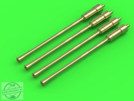 German 2cm L/65 Flak 38 and Flakvierling 38 gun barrels (4pcs) - 1/72 German 2cm L/65 Flak 38 and Flakvierling 38 gun barrels (4pcs) - 1/72