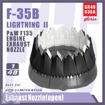 F-35B Exhaust Nozzle(OPEN) - 1/48 - Tamiya