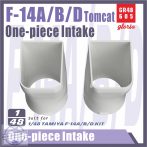 F-14A/B/D Tomcat One-piece Intake - 1/48 - Tamiya