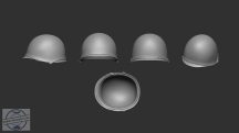 American helmet M1 - 1/35 - 10 db