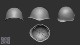 Soviet helmet SSh-39/40 (detail) - 1/35 - 10 db