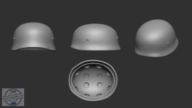 Helmet M38 Fallschirmjäger (detailed) - 1/35 - 10 db