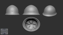 Japanese helmet M30-32 (detail) - 1/35 - 10 db sisak