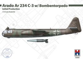 Arado AR 234C-3 w/Bombentorpedo - 1/72